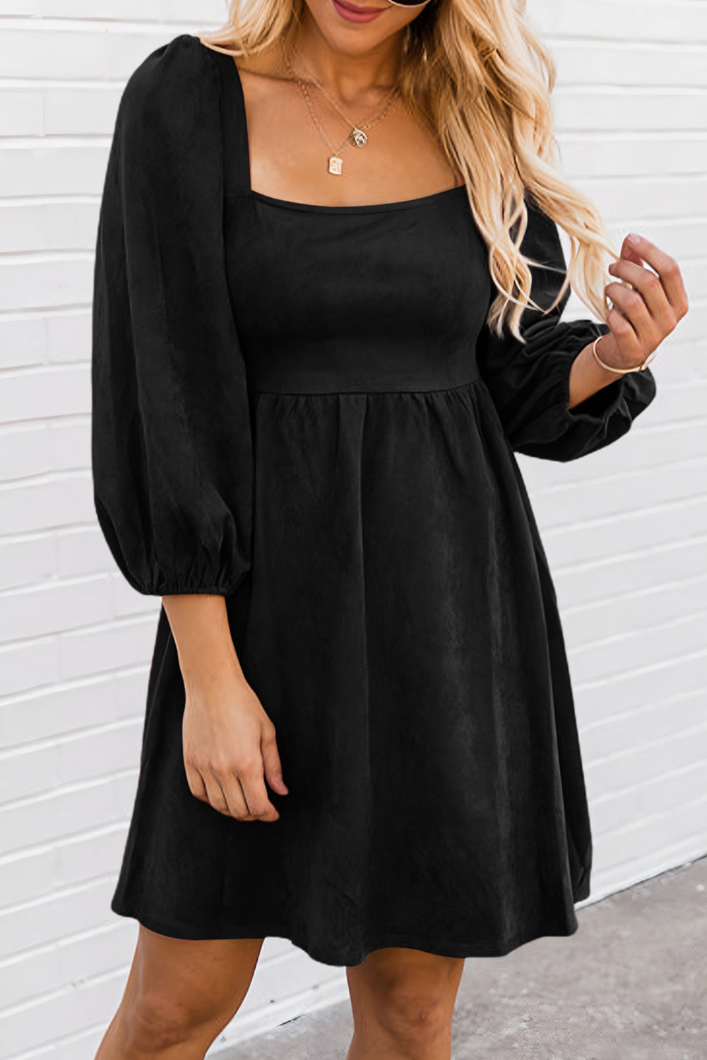 Suede Dress