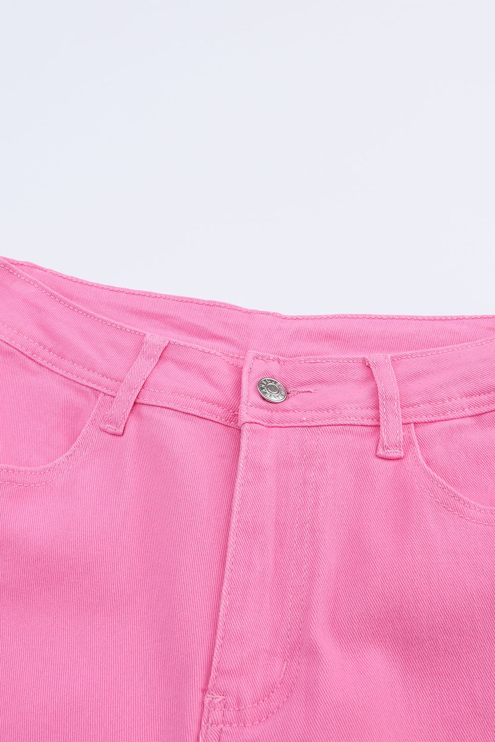 Pink Vintage High Waist Flare Leg Jeans