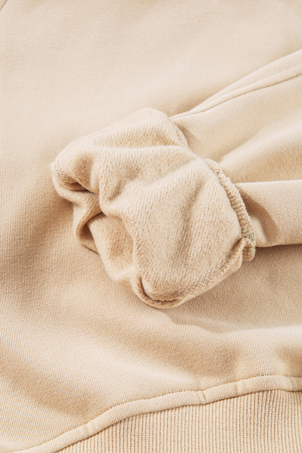 Fleece Lined Zip Up Sweatshirt
