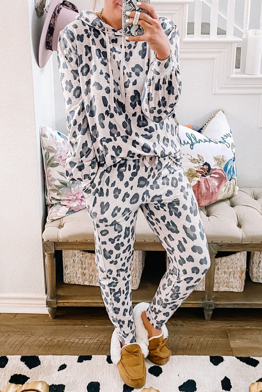 Leopard Pajama Set