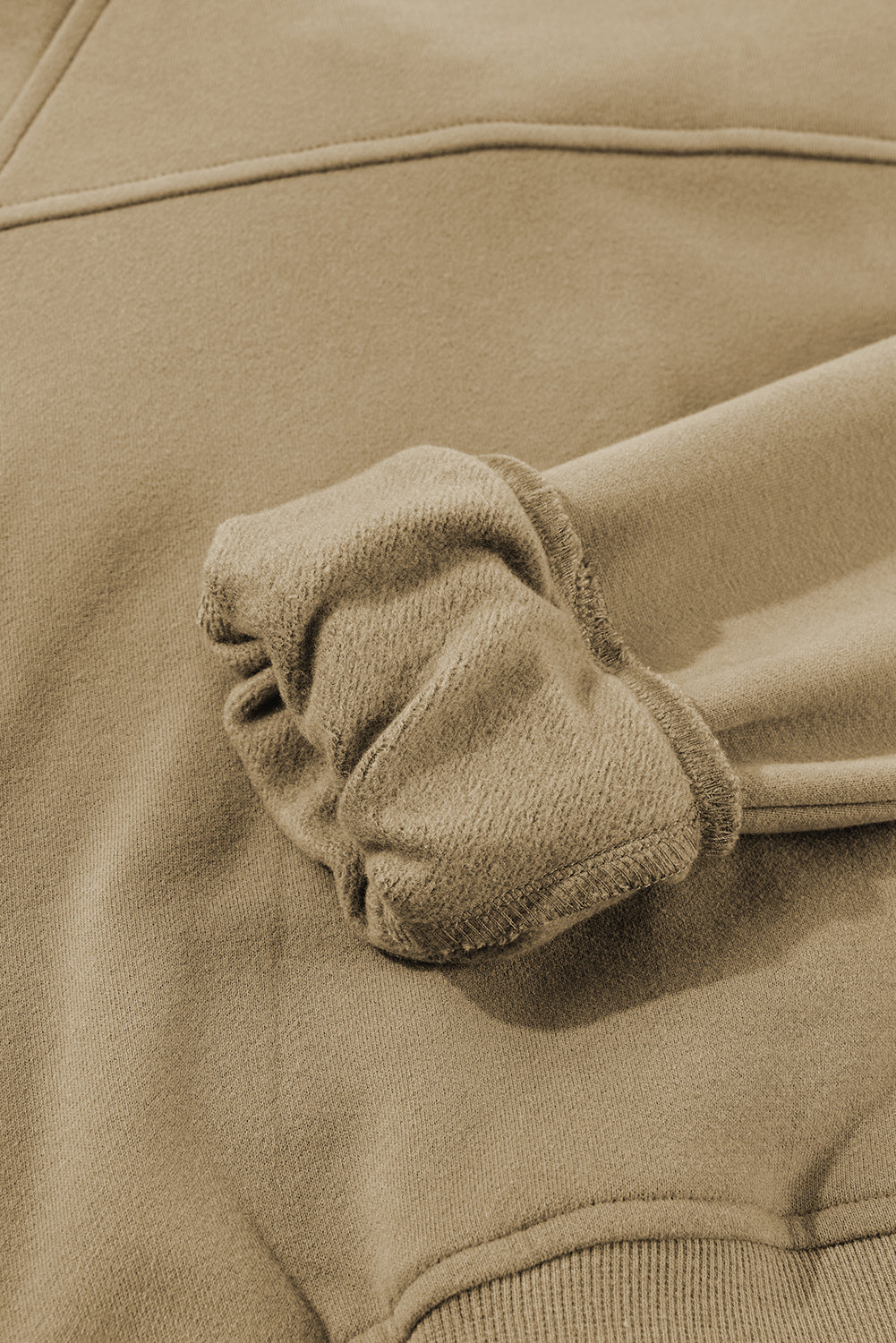 Fleece Lined Zip Up Sweatshirt