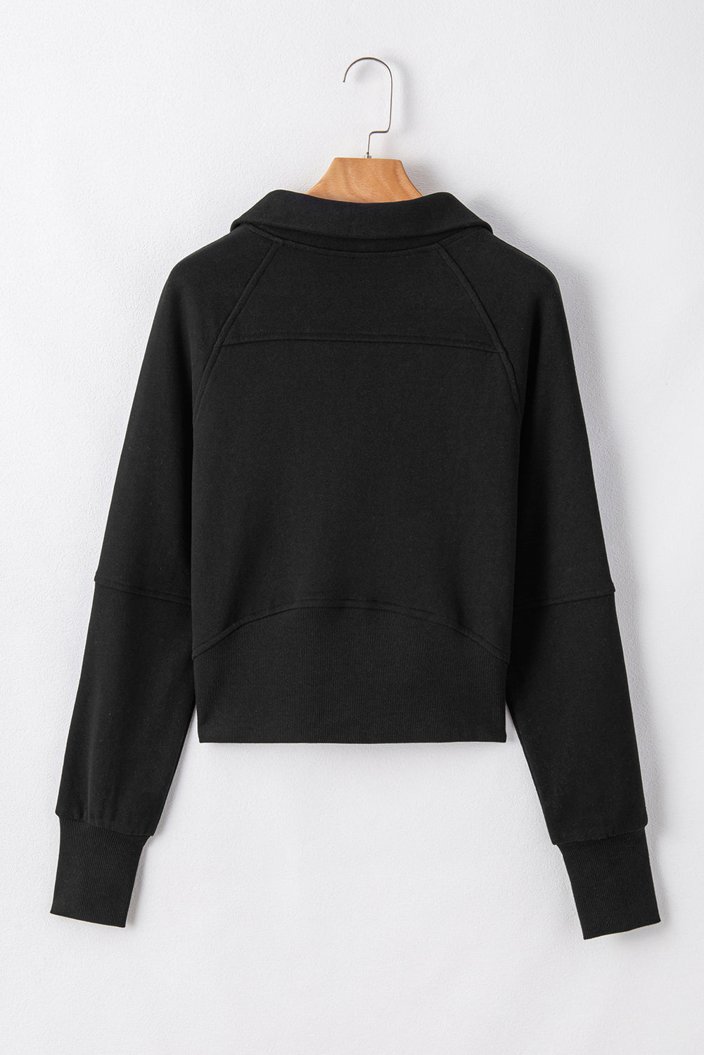 Fleece Lined Zip Up Sweatshirt