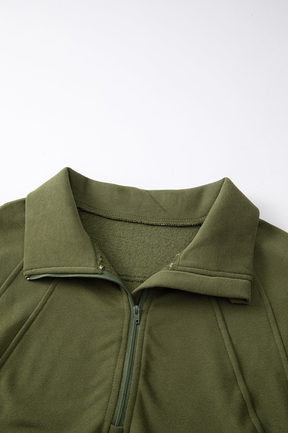 Fleece Lined Zip Up Sweatshirt