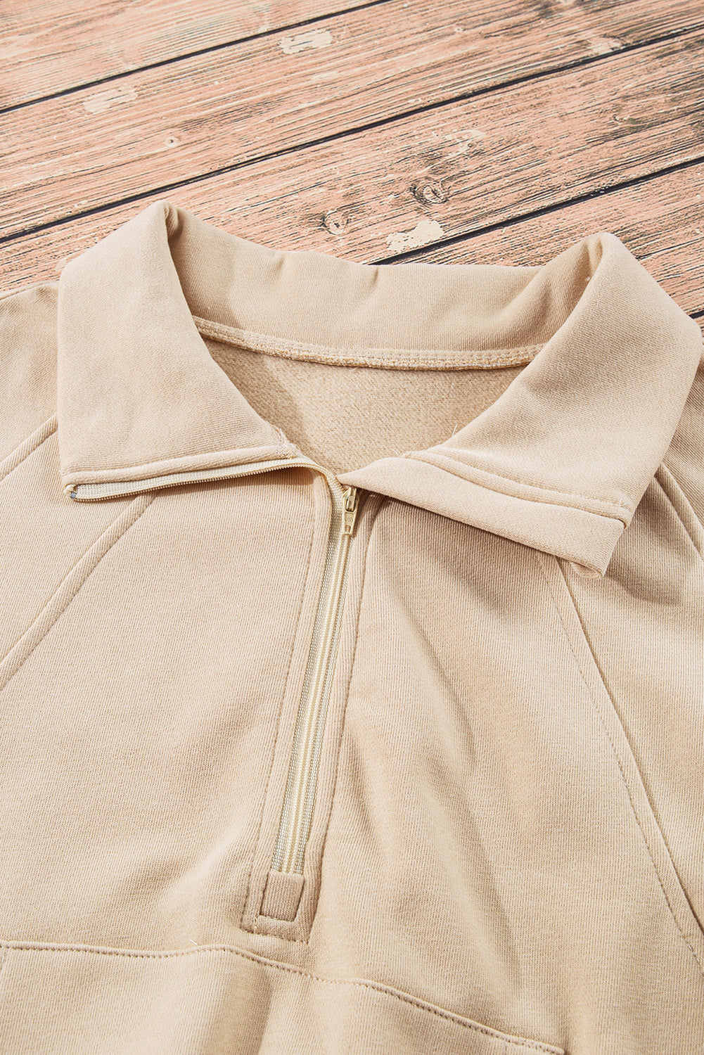 Fleece Lined Zip Up Sweatshirt