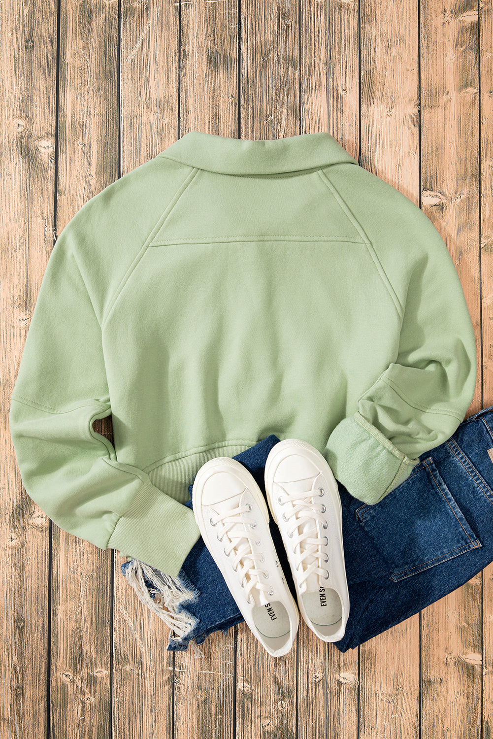 Fleece Lined Zip Up Sweatshirt