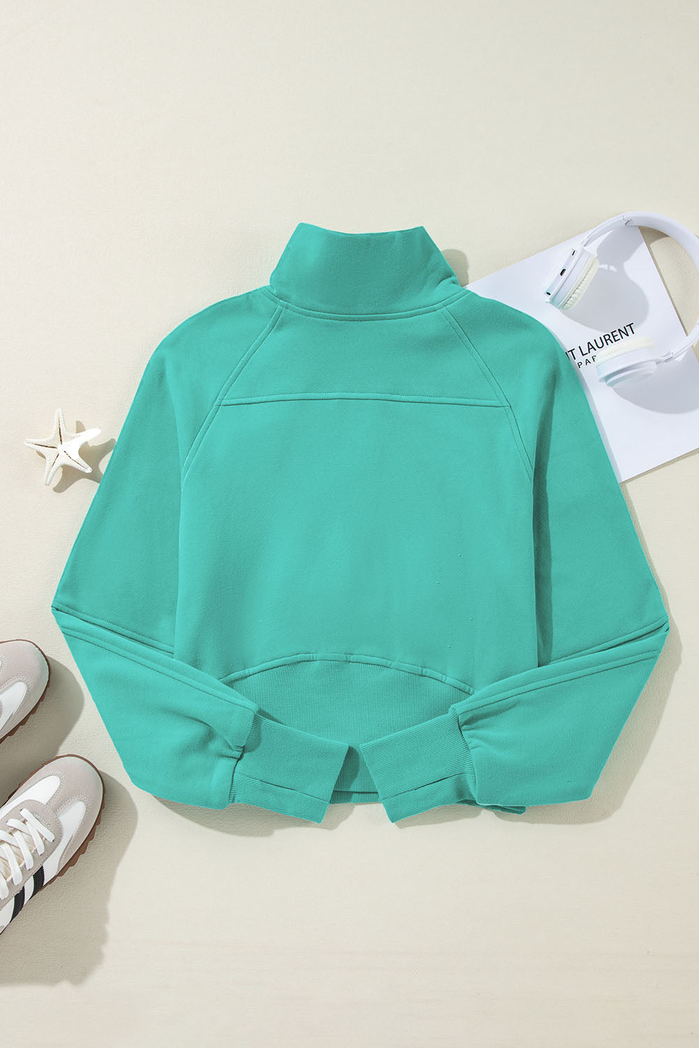 Fleece Lined Zip Up Sweatshirt