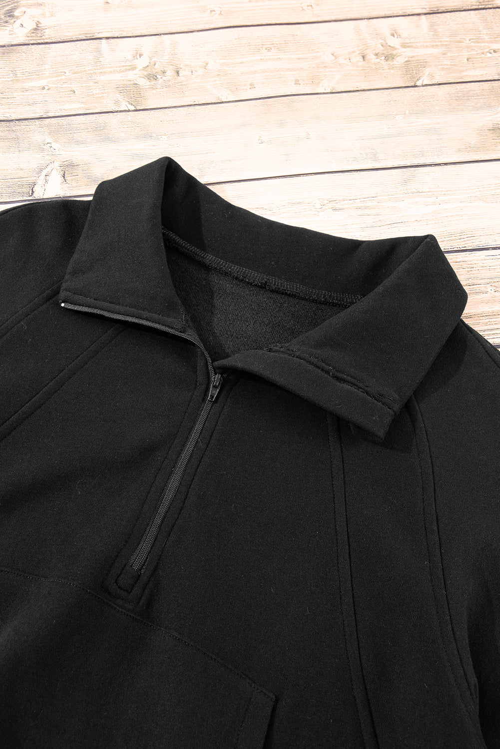 Fleece Lined Zip Up Sweatshirt