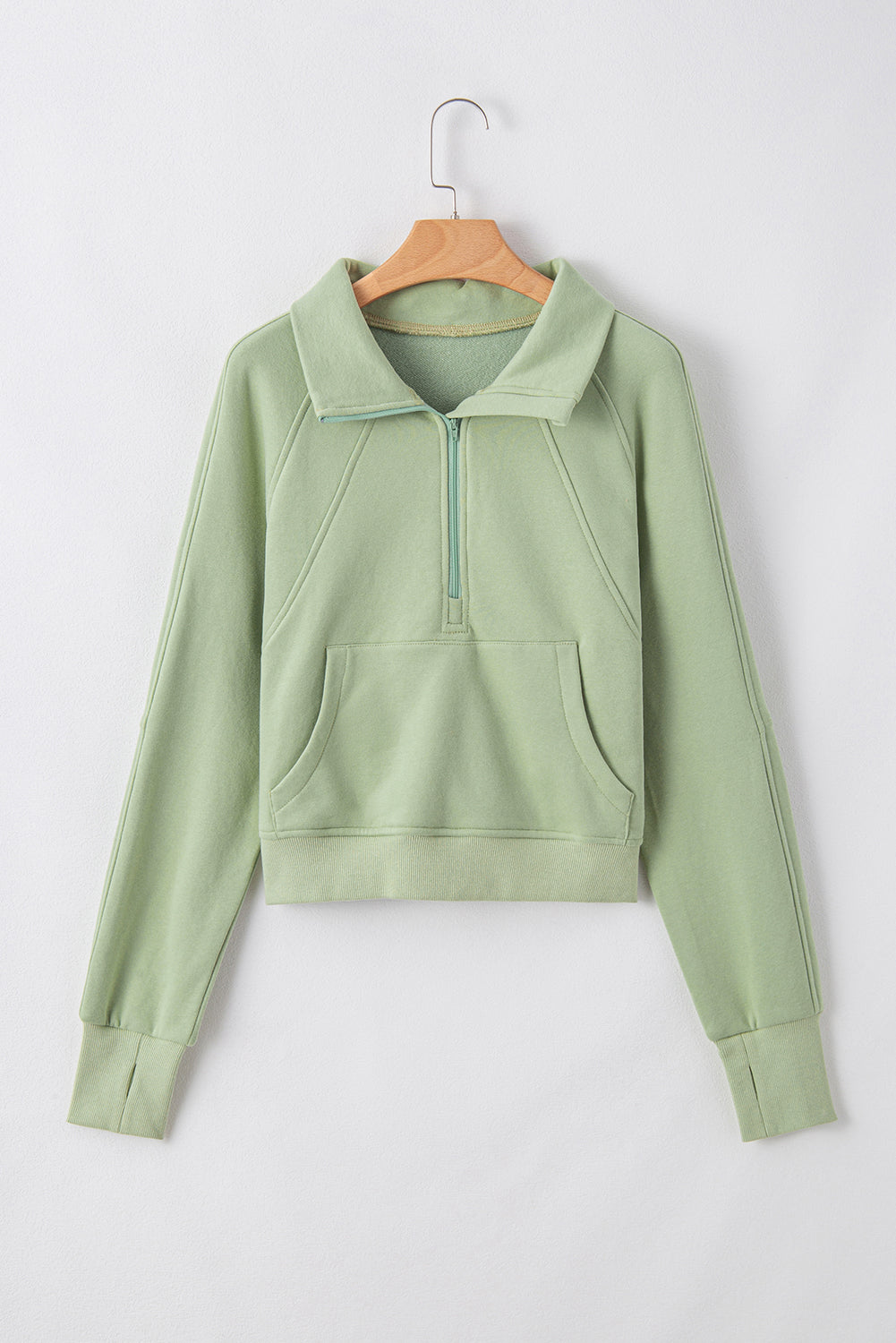 Fleece Lined Zip Up Sweatshirt