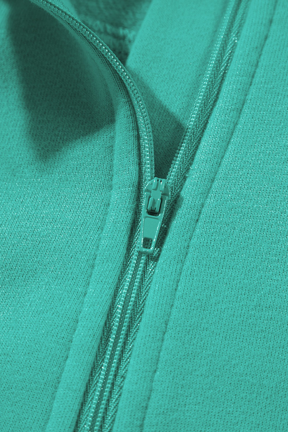 Fleece Lined Zip Up Sweatshirt