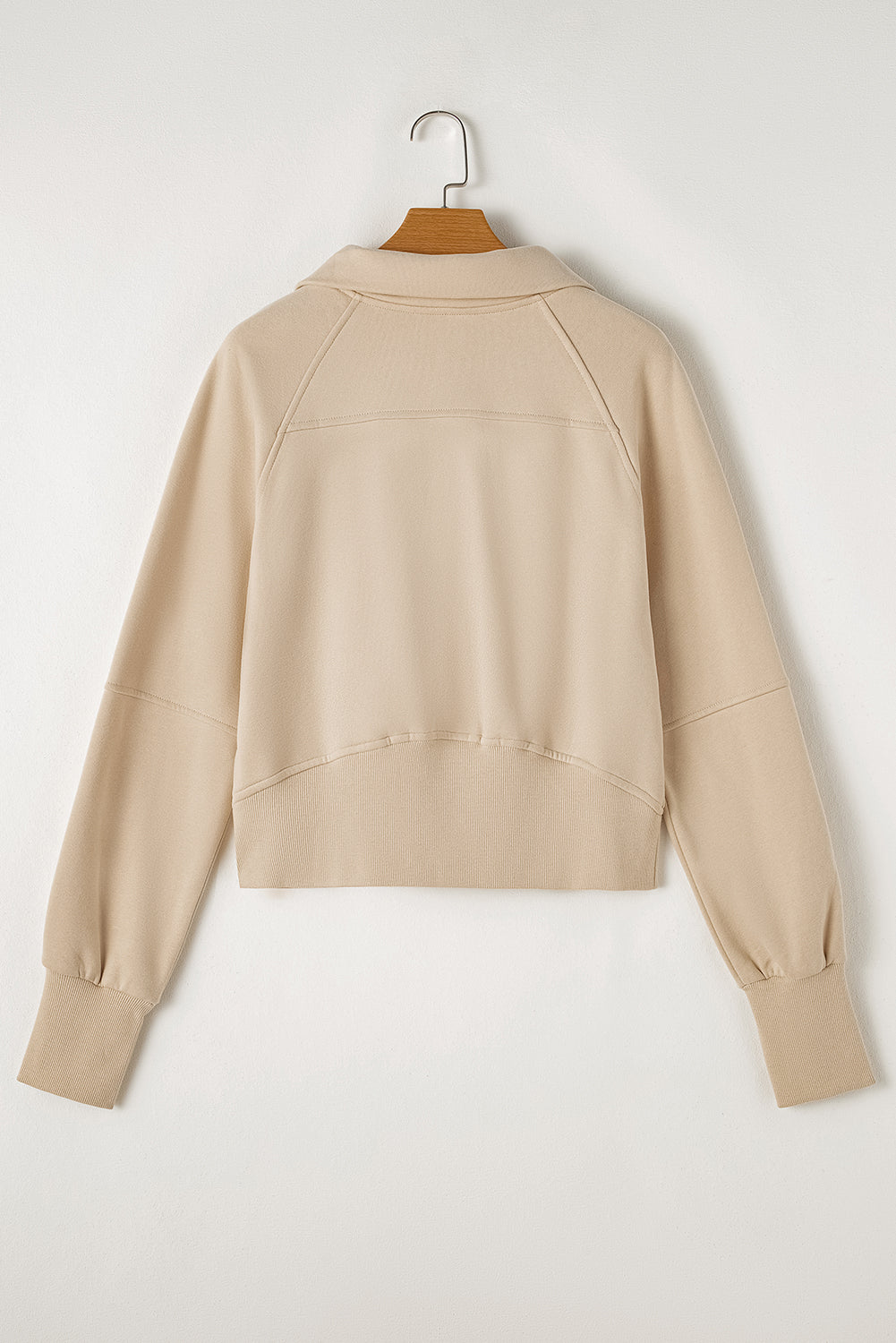 Fleece Lined Zip Up Sweatshirt