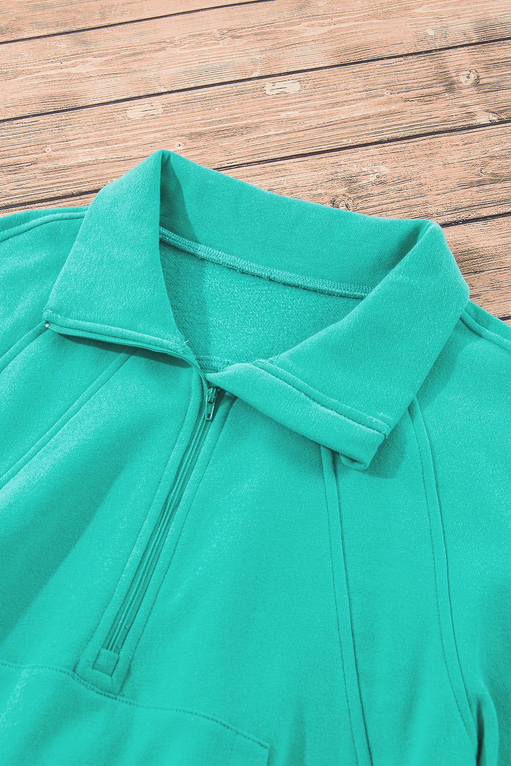 Fleece Lined Zip Up Sweatshirt