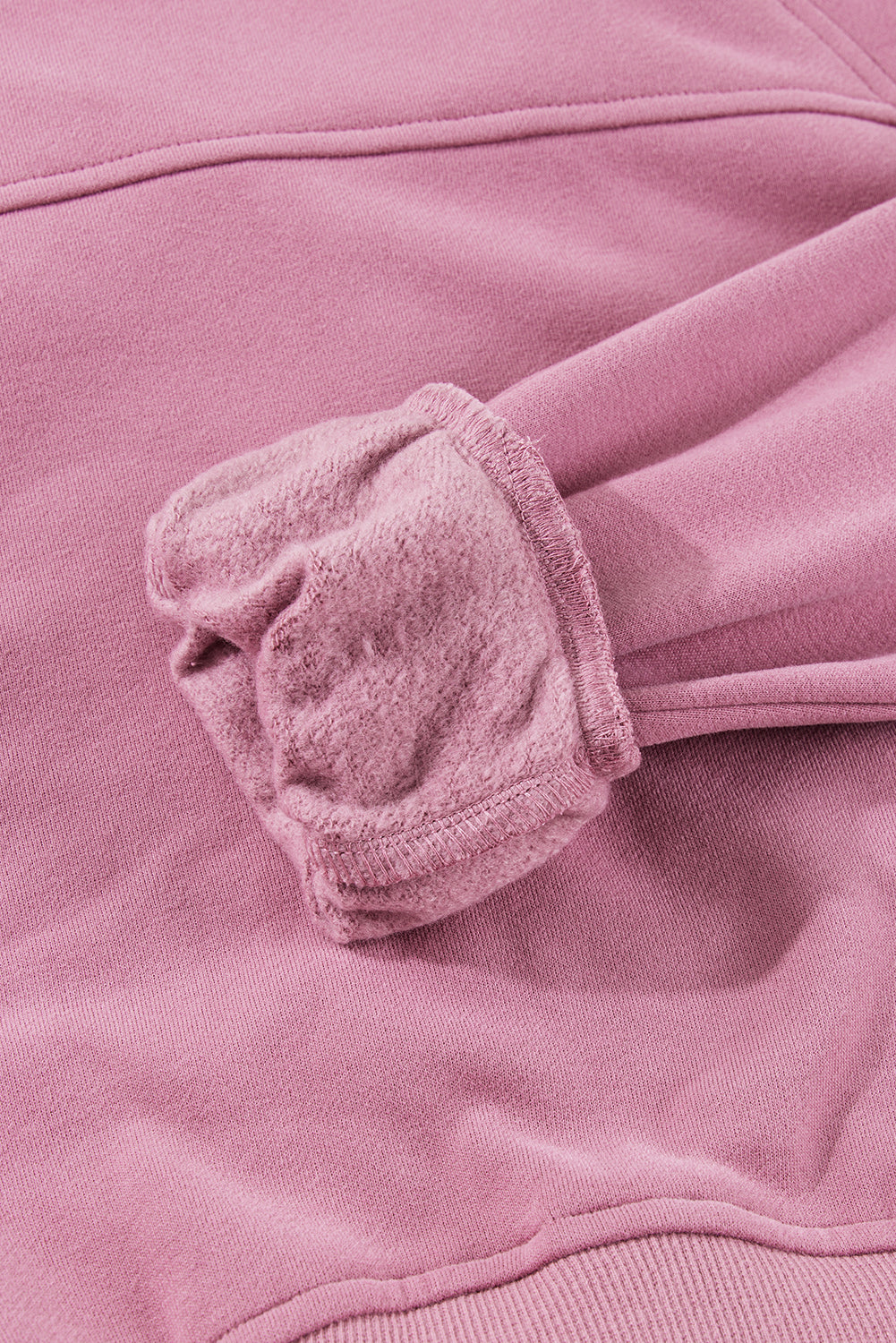 Fleece Lined Zip Up Sweatshirt