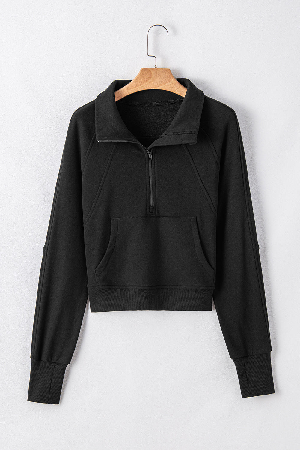 Fleece Lined Zip Up Sweatshirt