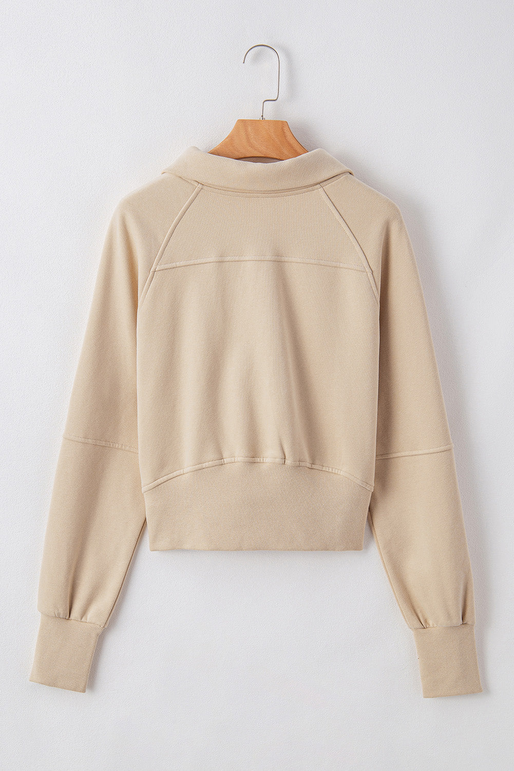 Fleece Lined Zip Up Sweatshirt