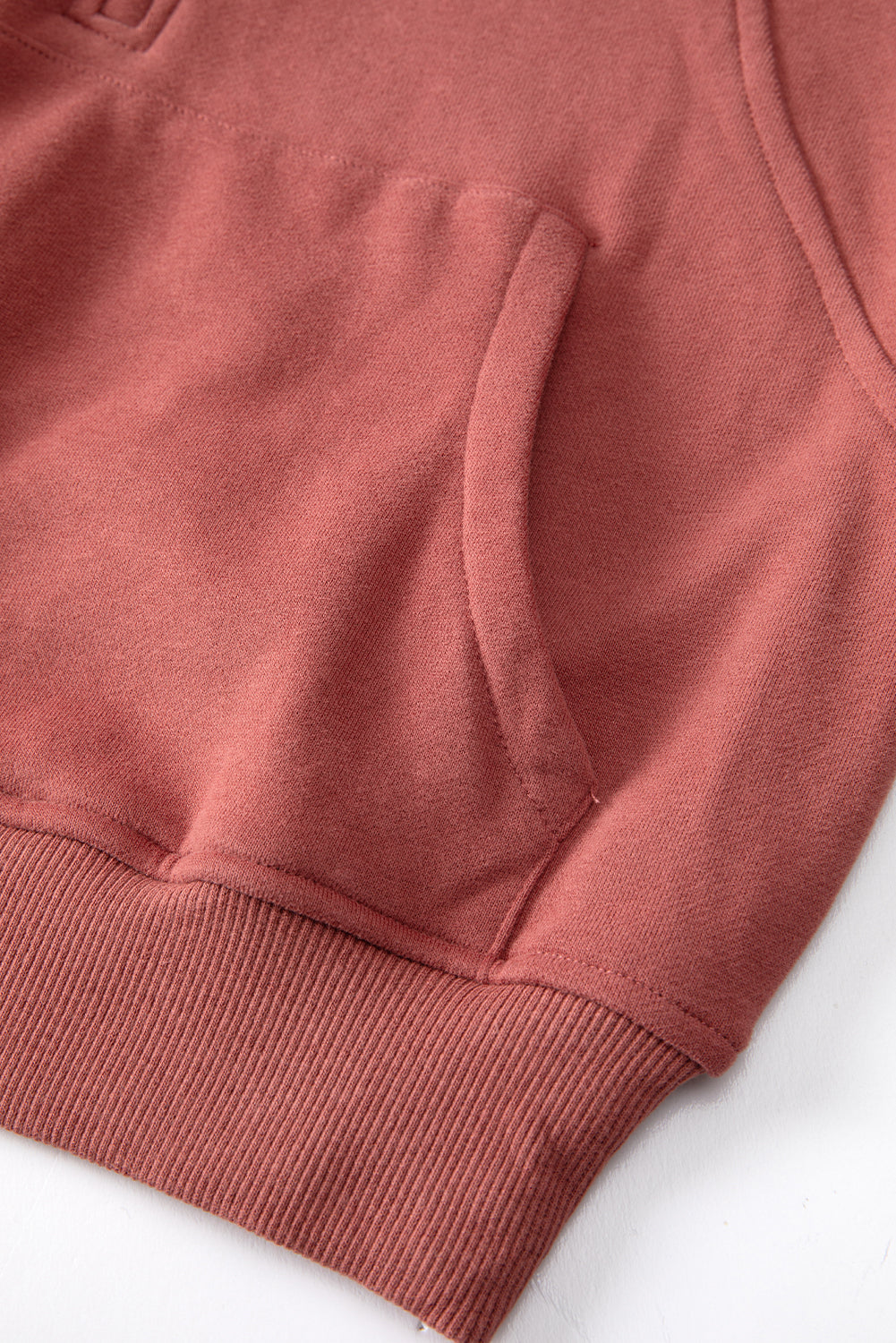 Fleece Lined Zip Up Sweatshirt