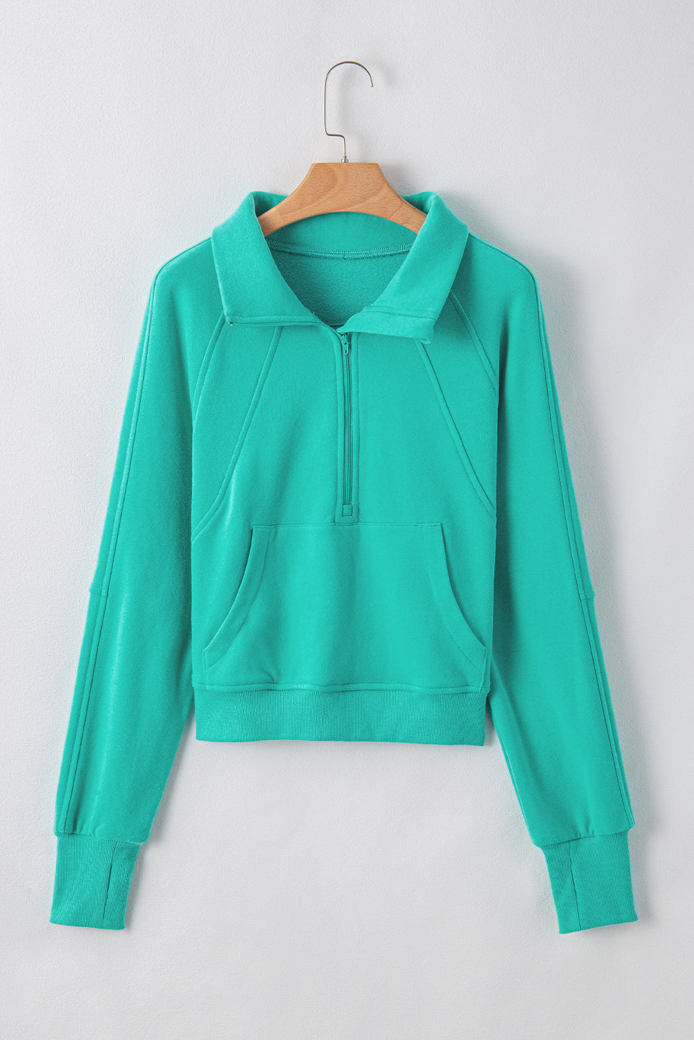 Fleece Lined Zip Up Sweatshirt