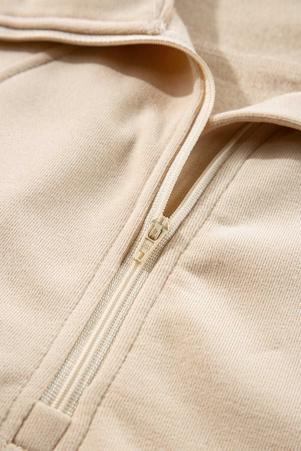 Fleece Lined Zip Up Sweatshirt