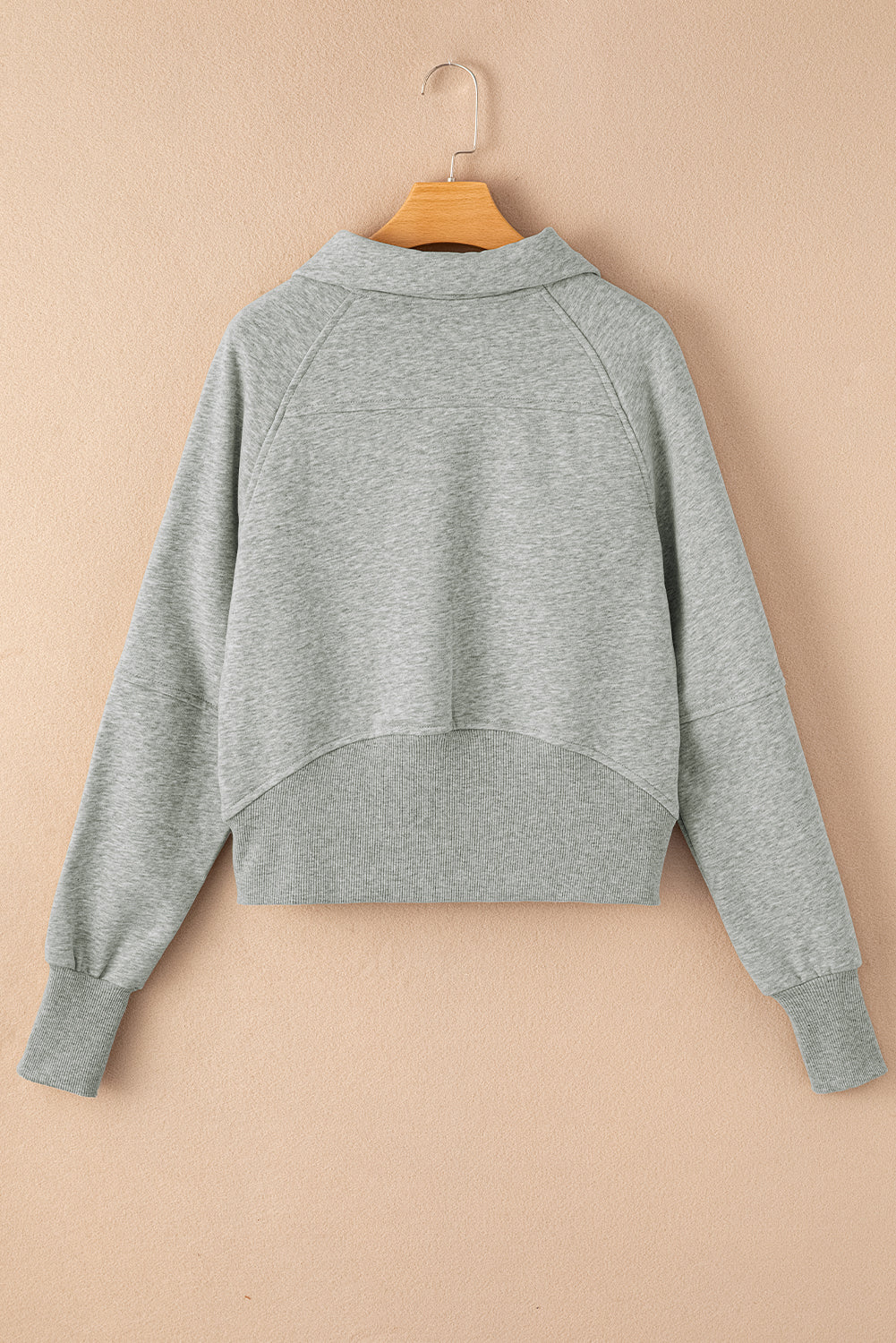 Fleece Lined Zip Up Sweatshirt
