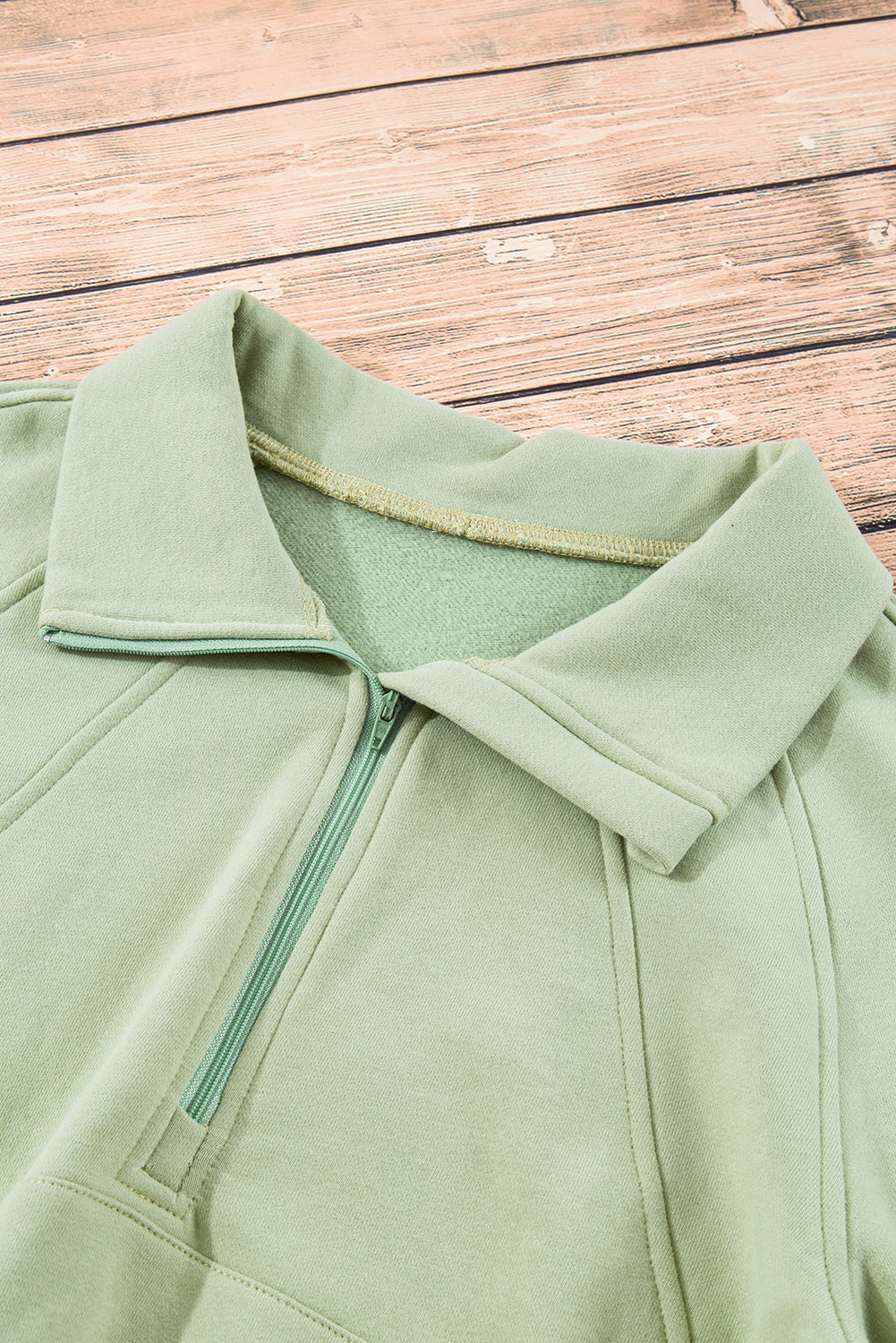 Fleece Lined Zip Up Sweatshirt