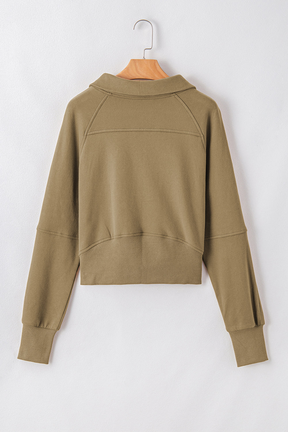 Fleece Lined Zip Up Sweatshirt