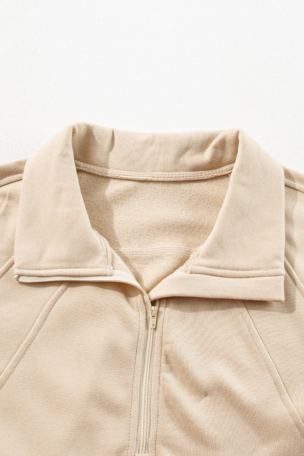 Fleece Lined Zip Up Sweatshirt