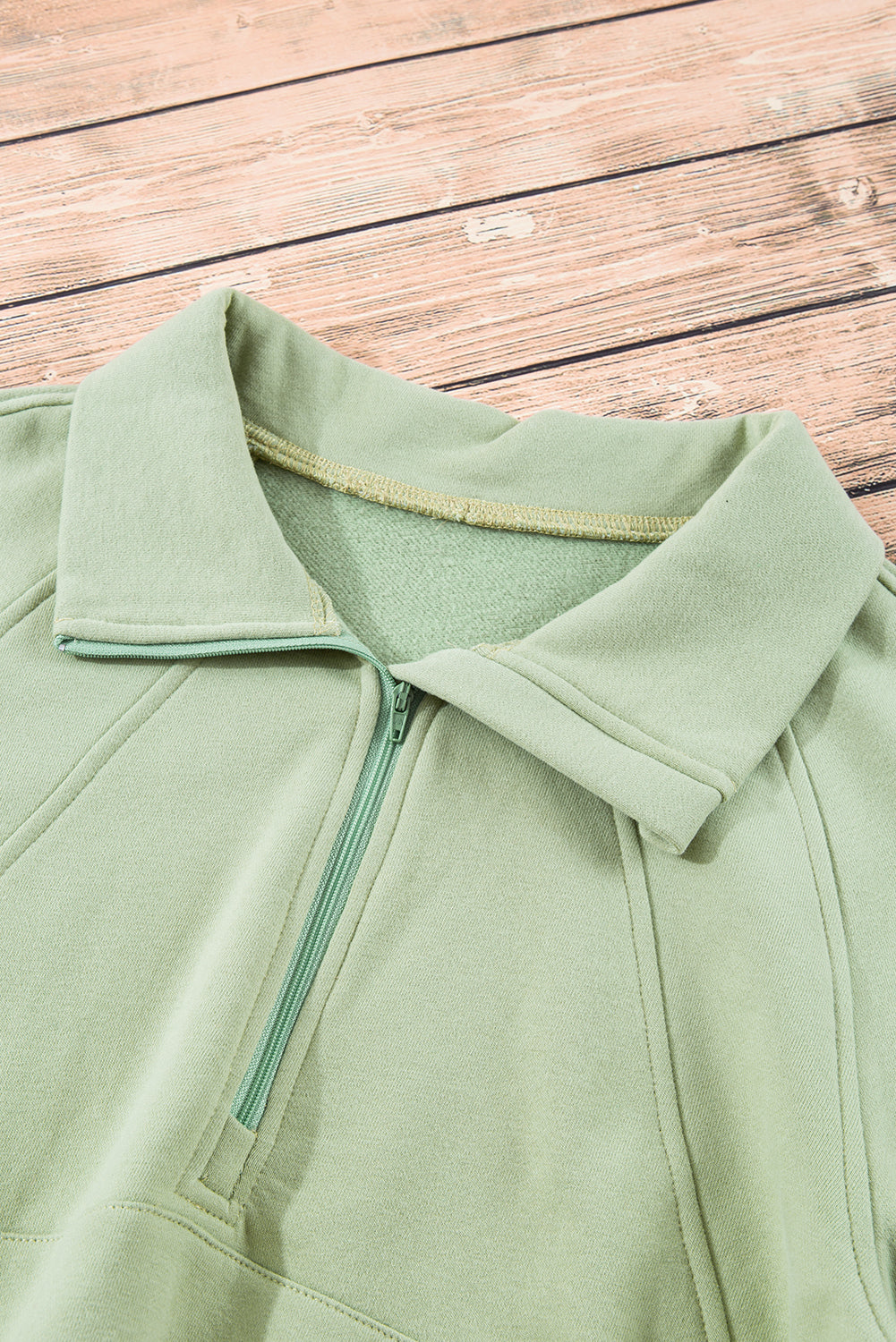 Fleece Lined Zip Up Sweatshirt