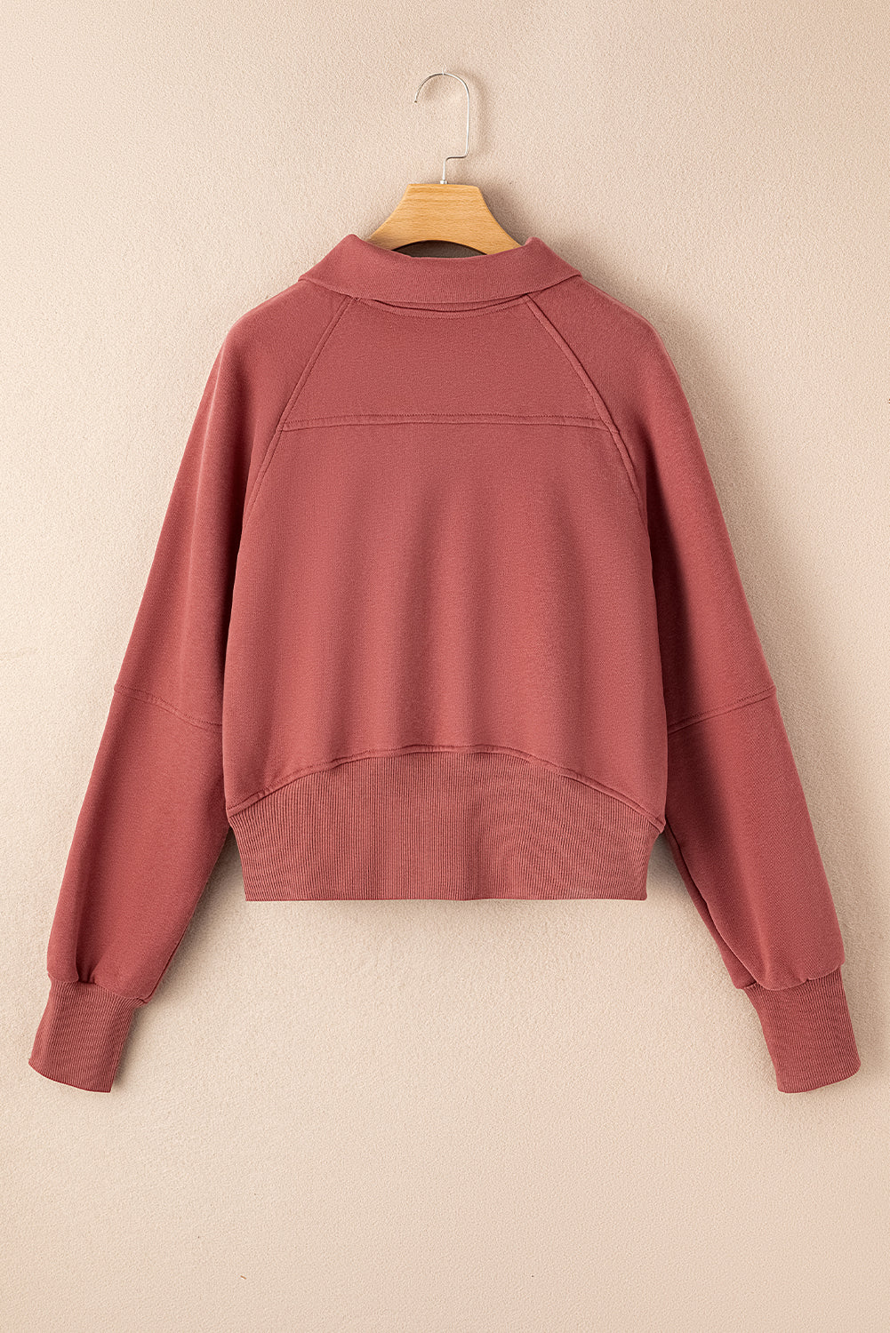 Fleece Lined Zip Up Sweatshirt