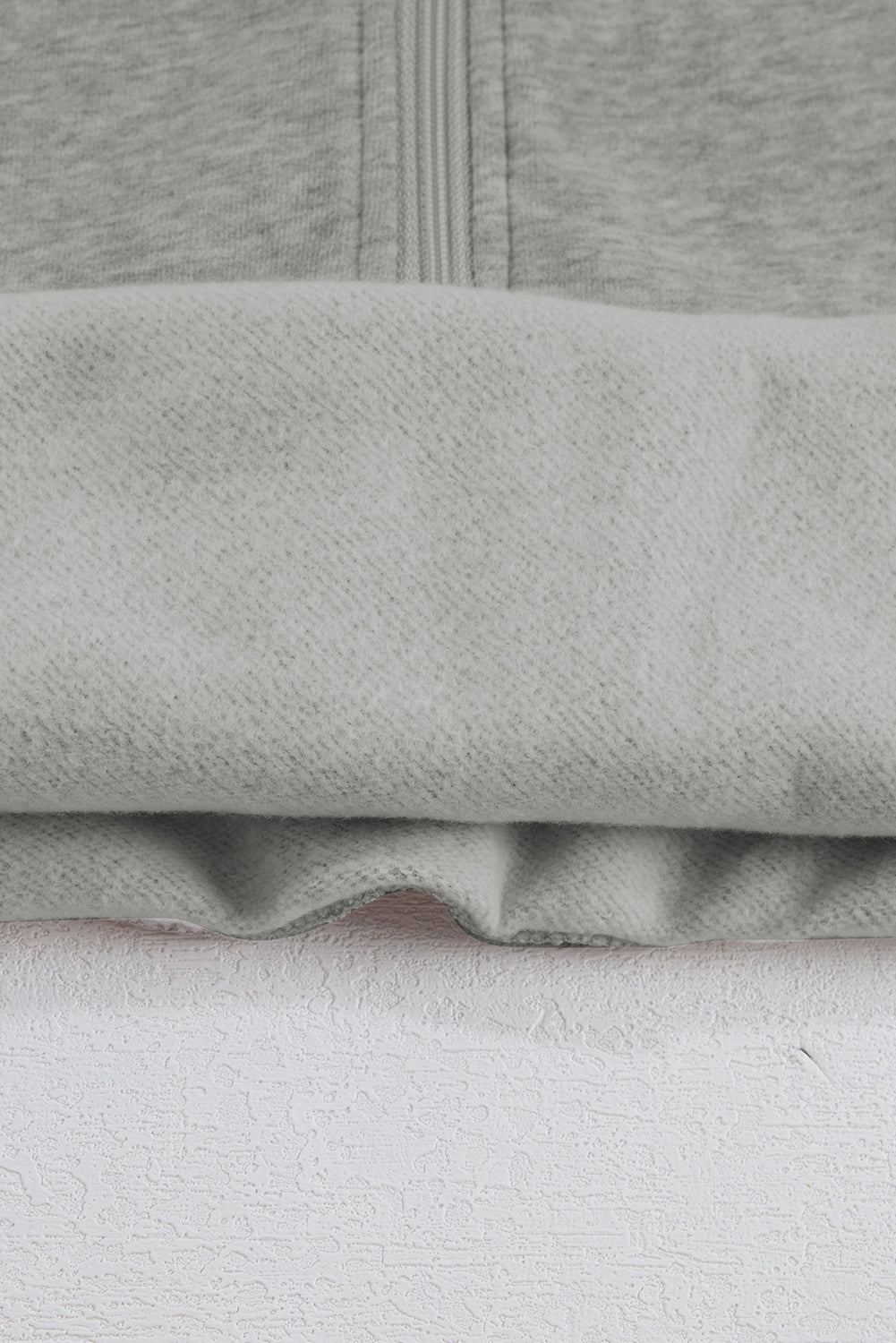 Fleece Lined Zip Up Sweatshirt