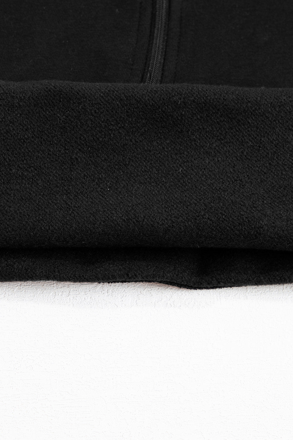 Fleece Lined Zip Up Sweatshirt