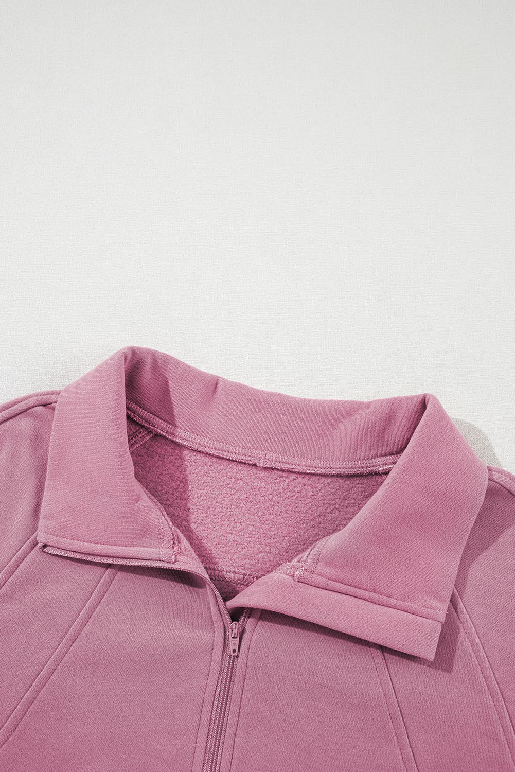 Fleece Lined Zip Up Sweatshirt