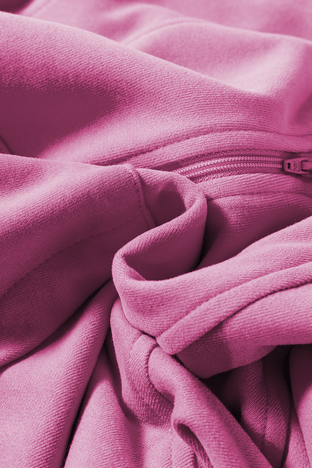 Fleece Lined Zip Up Sweatshirt